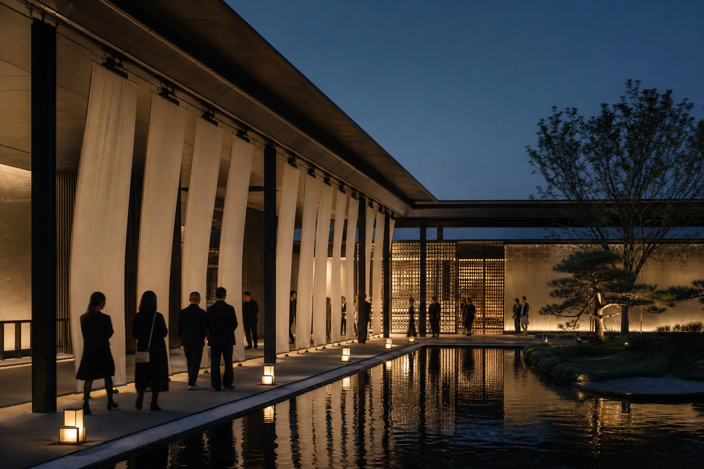 Fashion brand exhibition architecture