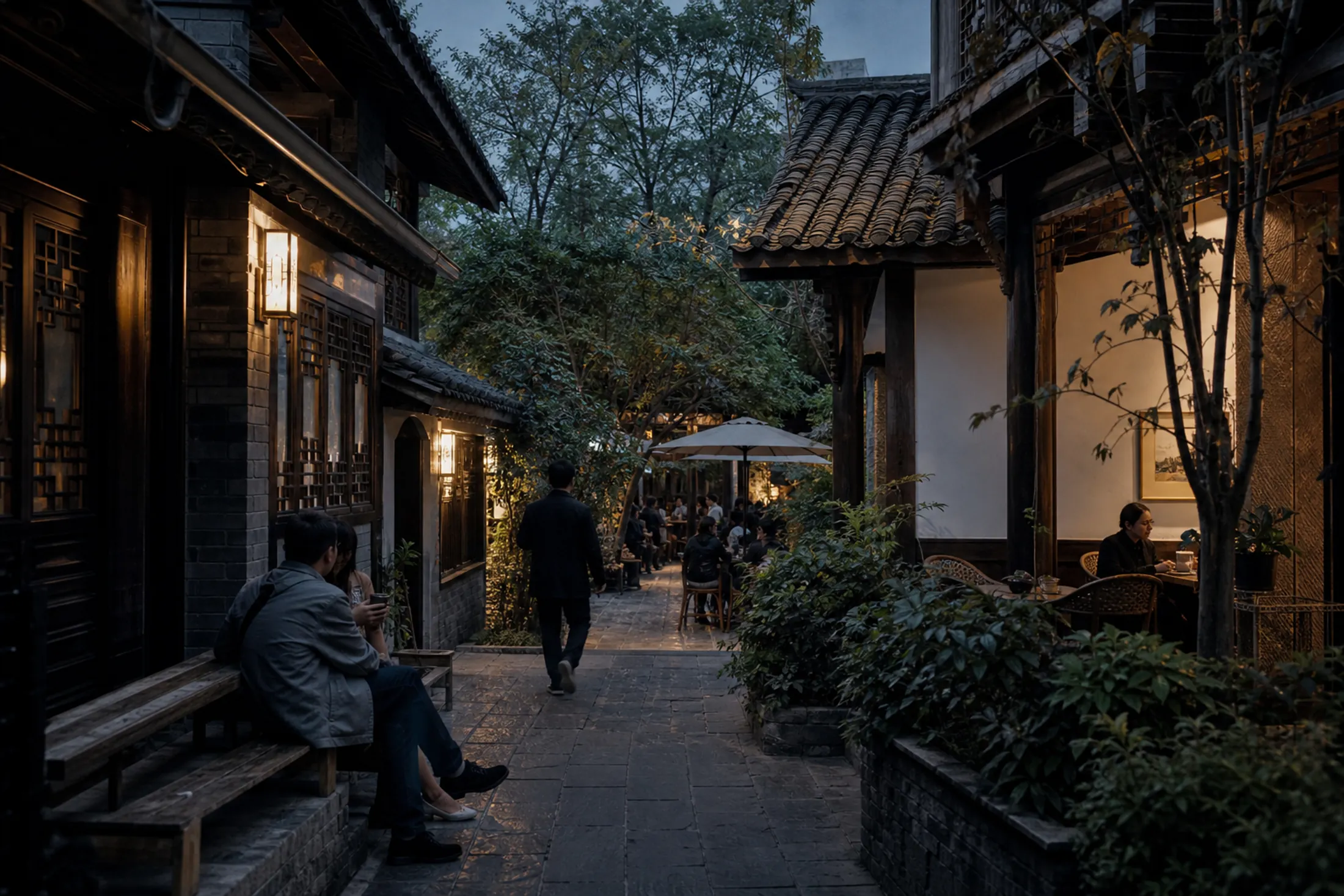Chengdu evenings: Chengdu