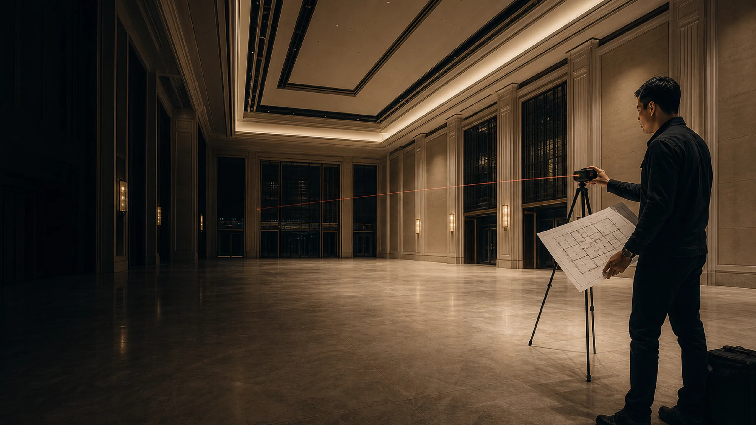 ASI PRIME team conducts a venue inspection