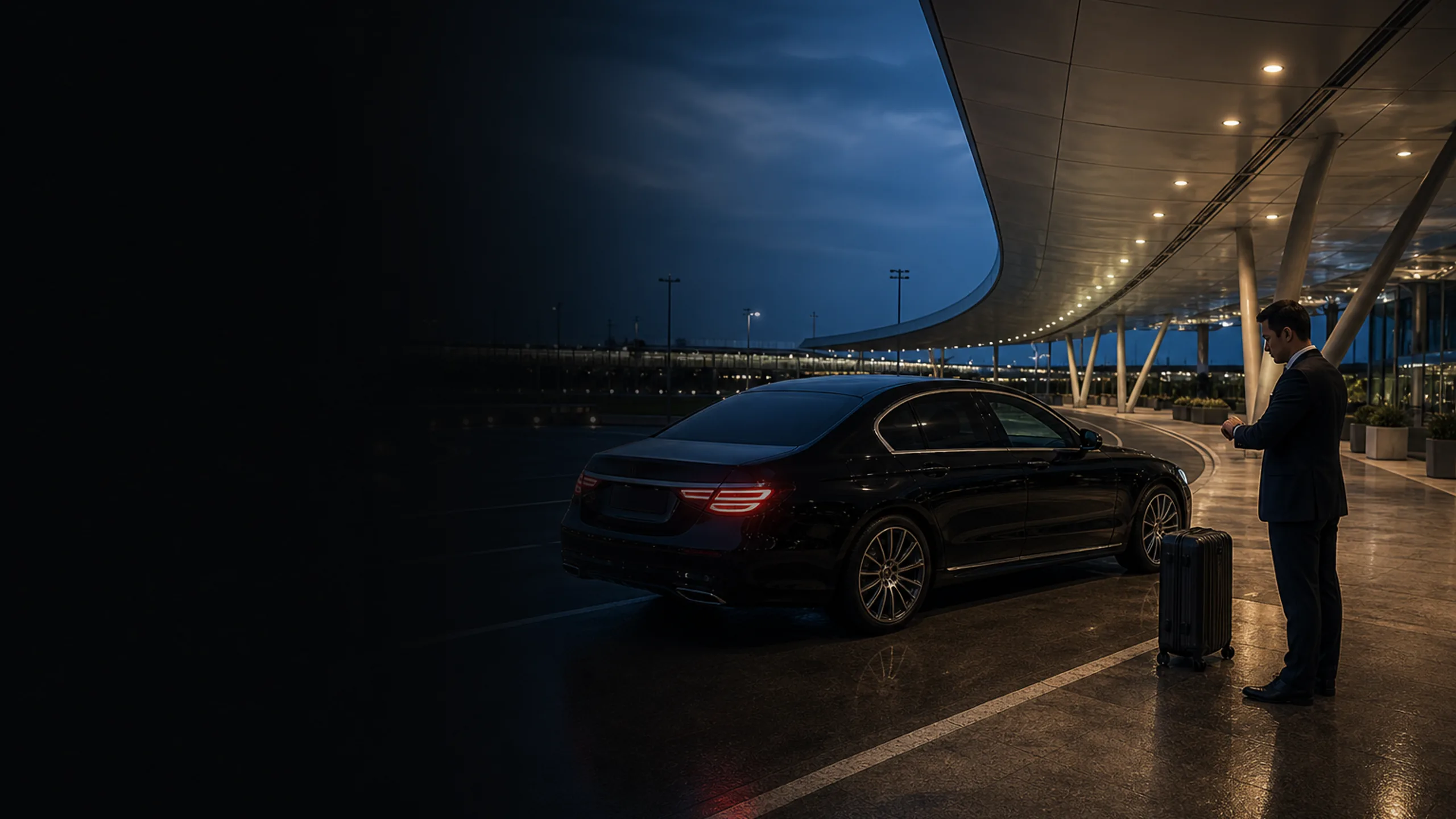 VIP transfer coordination at an airport