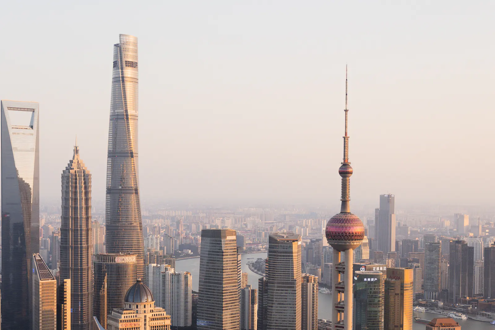 Shanghai skyline from the documentary archive of a delivered business programme