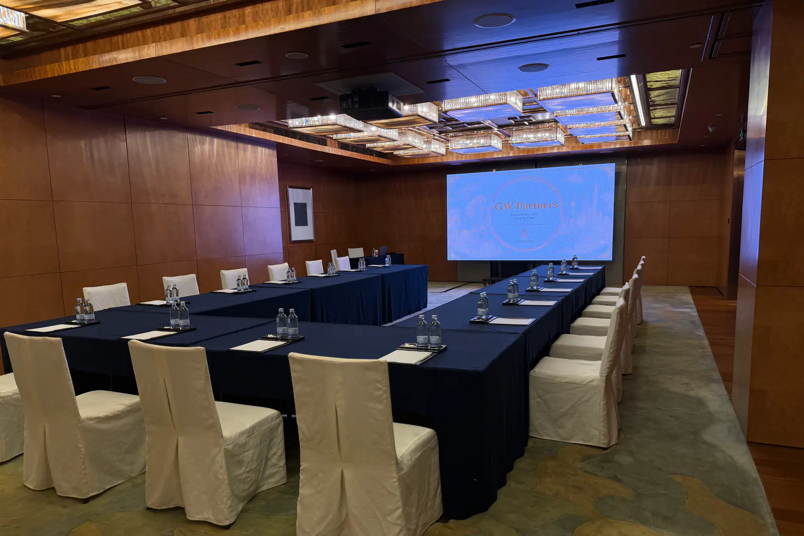Prepared room for the GW Partners working session